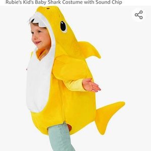 Baby shark costume in toddler size